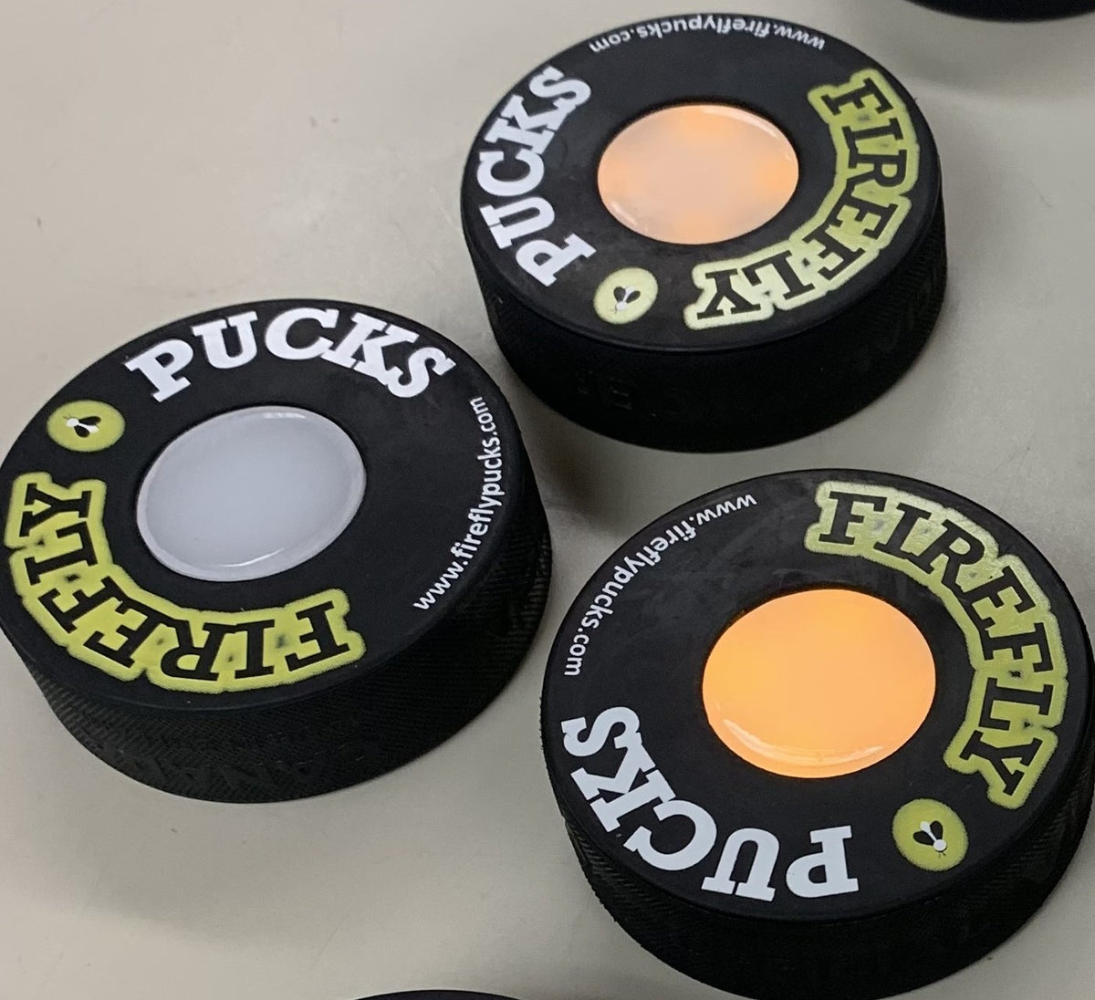 Line Speed Puck (3-Pack) – Firefly Puck Team - Forward Line Pack - 25% discount vs. si ...