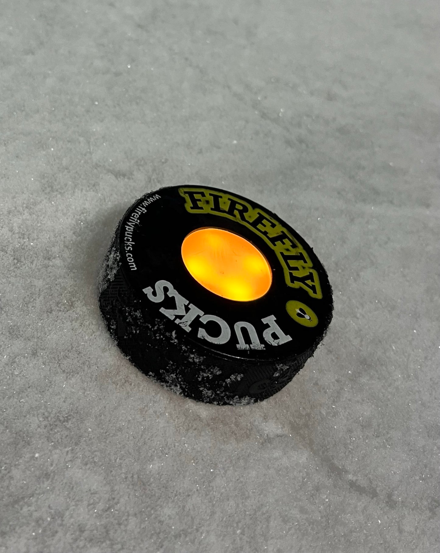 (1 pack) Firefly Light‑Up Hockey Puck