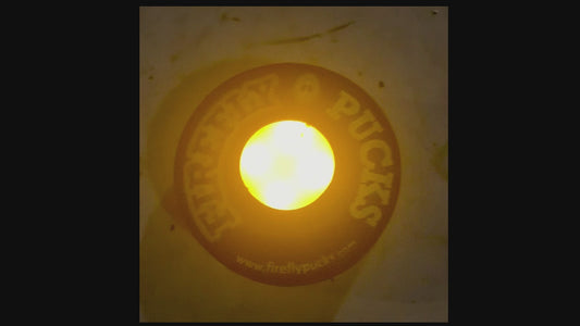 (1 pack) Firefly Light‑Up Hockey Puck